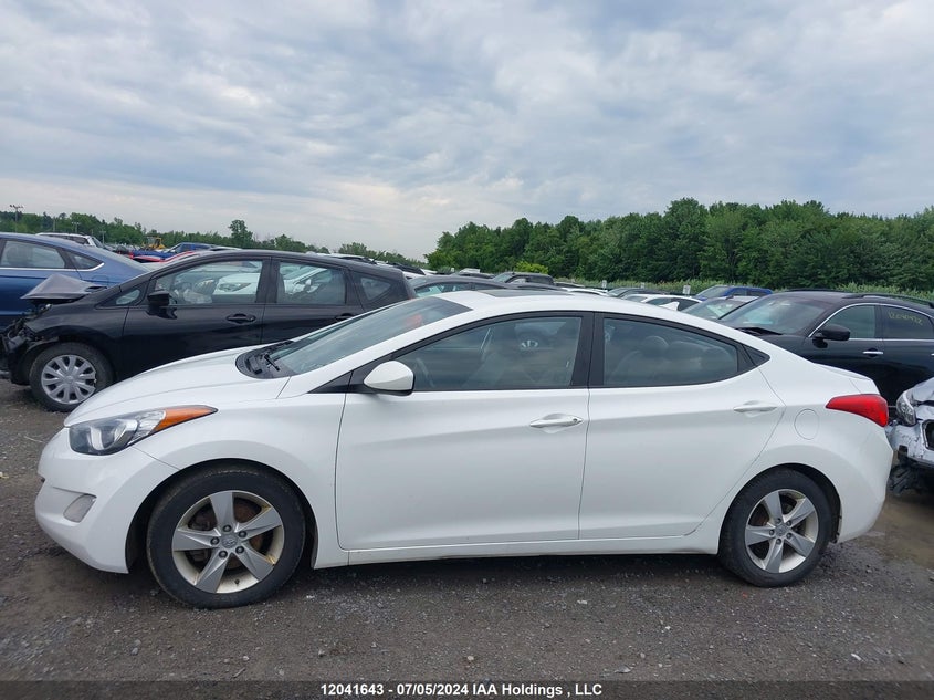 2013 Hyundai Elantra Gls VIN: 5NPDH4AE7DH190321 Lot: 12041643