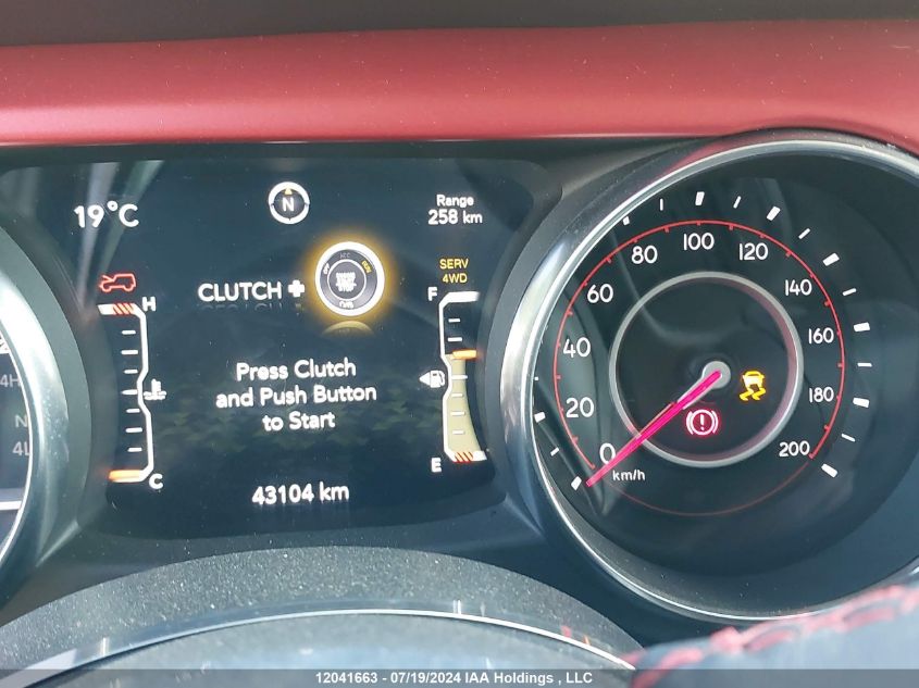 2020 Jeep Wrangler Rubicon VIN: 1C4HJXCGXLW102408 Lot: 12041663