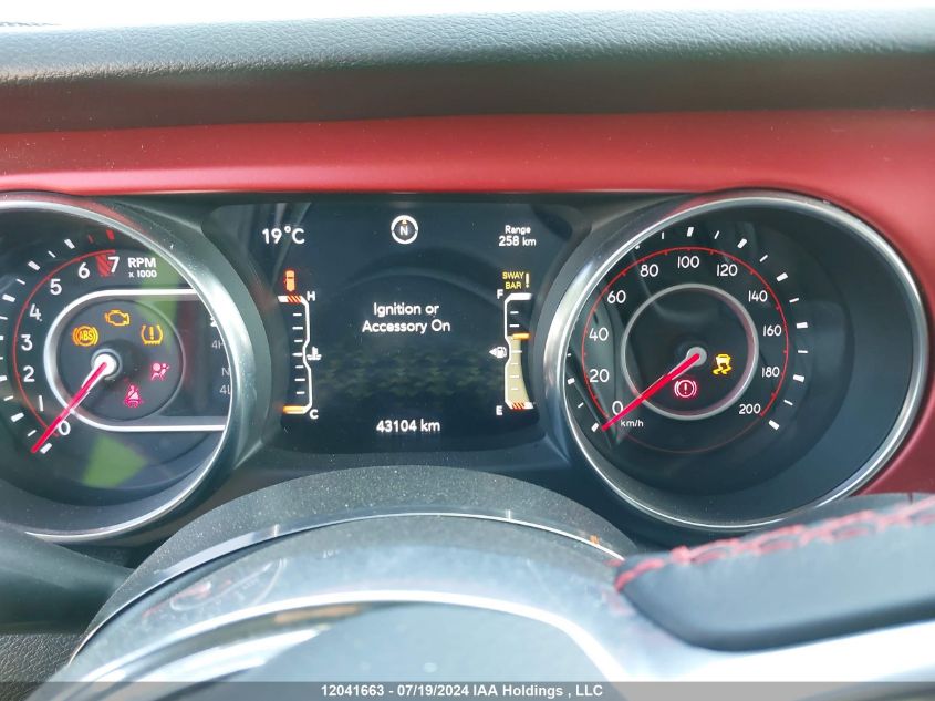 2020 Jeep Wrangler Rubicon VIN: 1C4HJXCGXLW102408 Lot: 12041663