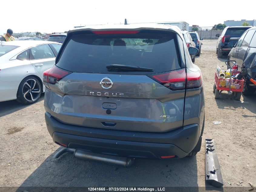 2021 Nissan Rogue VIN: 5N1AT3AB0MC781700 Lot: 12041665