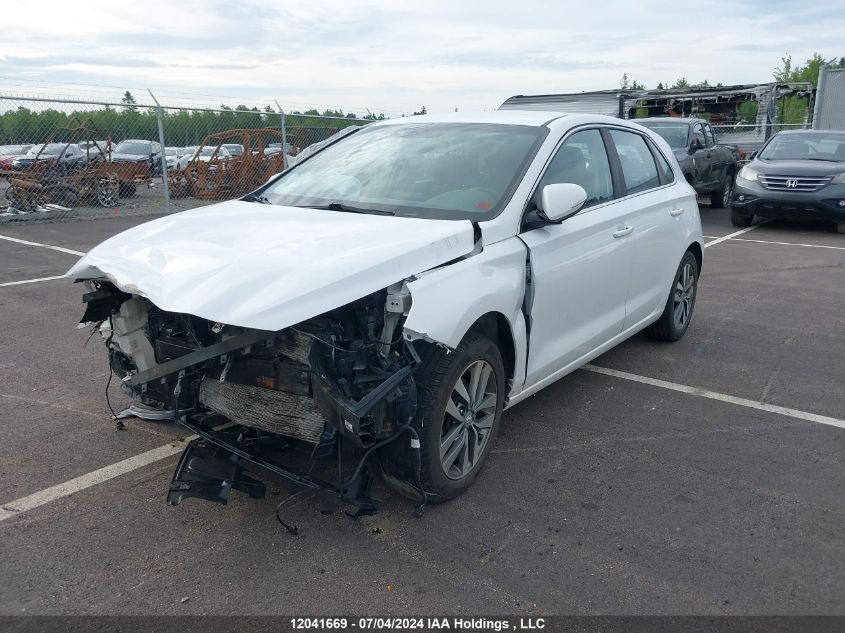 2019 Hyundai Elantra Gt Preferred VIN: KMHH35LE6KU110718 Lot: 12041669