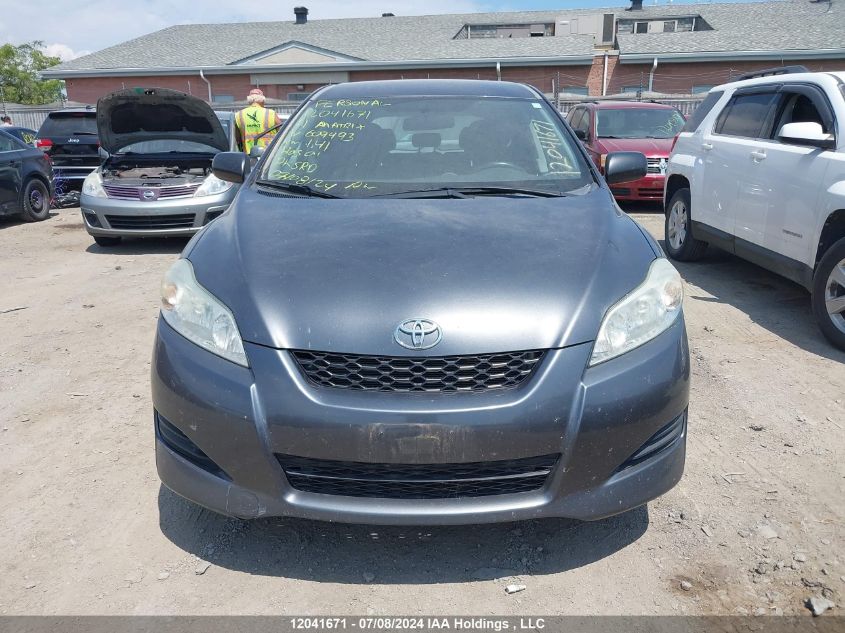 2011 Toyota Corolla Matrix VIN: 2T1KU4EE0BC609493 Lot: 12041671