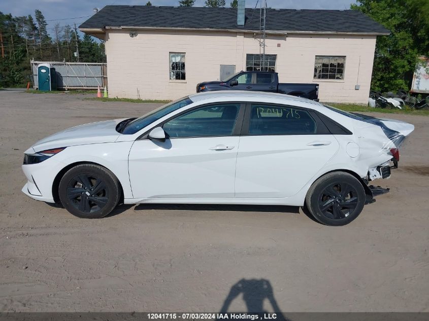 2022 Hyundai Elantra Sel VIN: KMHLM4AG7NU354095 Lot: 12041715