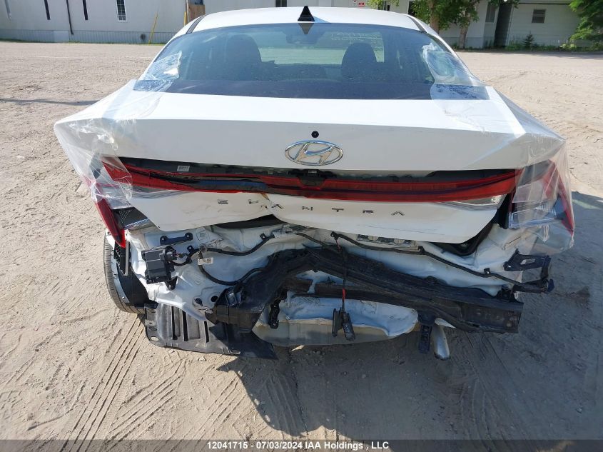 2022 Hyundai Elantra Sel VIN: KMHLM4AG7NU354095 Lot: 12041715