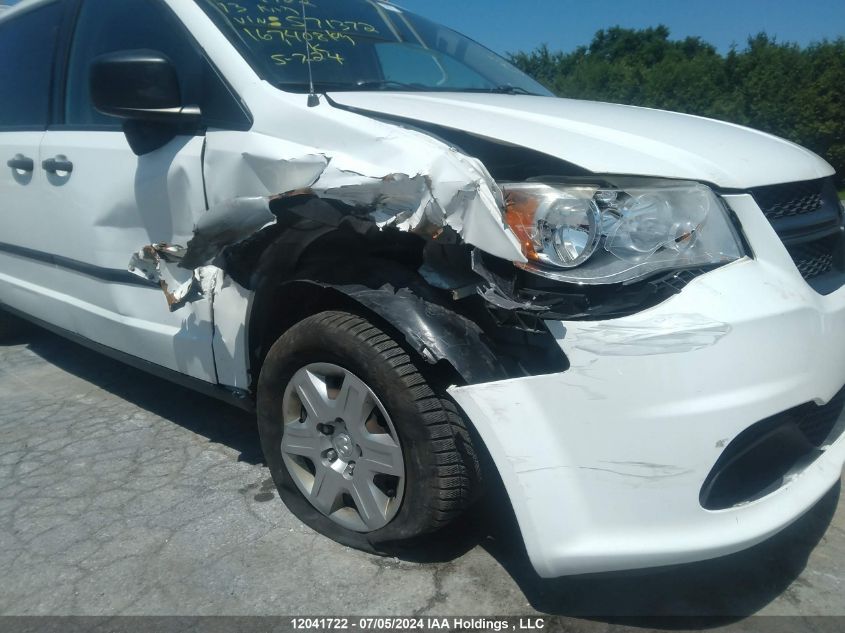 2013 Ram Tradesman VIN: 2C4JRGAG4DR571372 Lot: 12041722