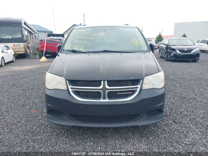 2013 Dodge Grand Caravan Se/Sxt VIN: 2C4RDGBG2DR748243 Lot: 12041727