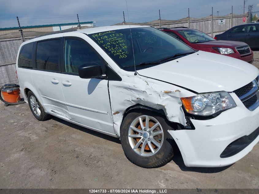2014 Dodge Grand Caravan Se VIN: 2C4RDGBG3ER476240 Lot: 12041733