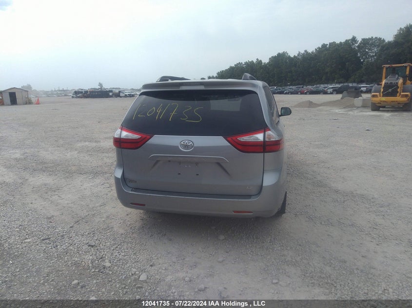 2016 Toyota Sienna Le VIN: 5TDKK3DC3GS732378 Lot: 12041735