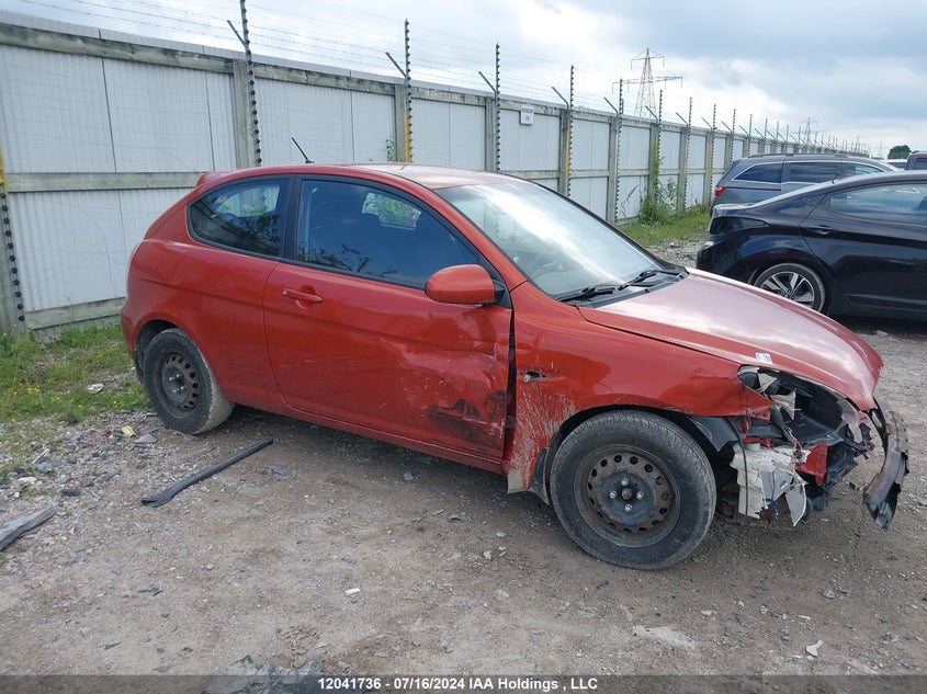 2009 Hyundai Accent VIN: KMHCN35C89U145100 Lot: 12041736