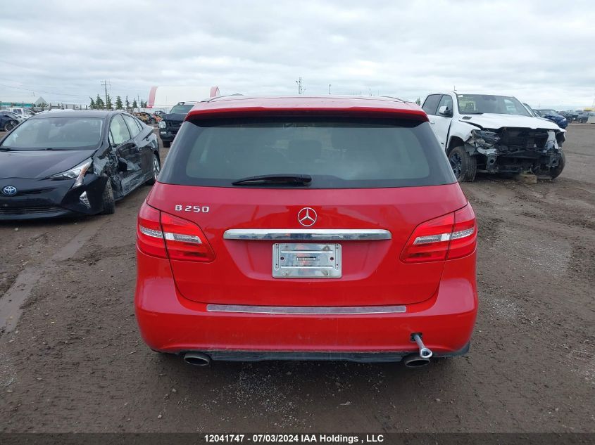 2013 Mercedes-Benz B-Class VIN: WDDMH4EB6DJ137039 Lot: 12041747