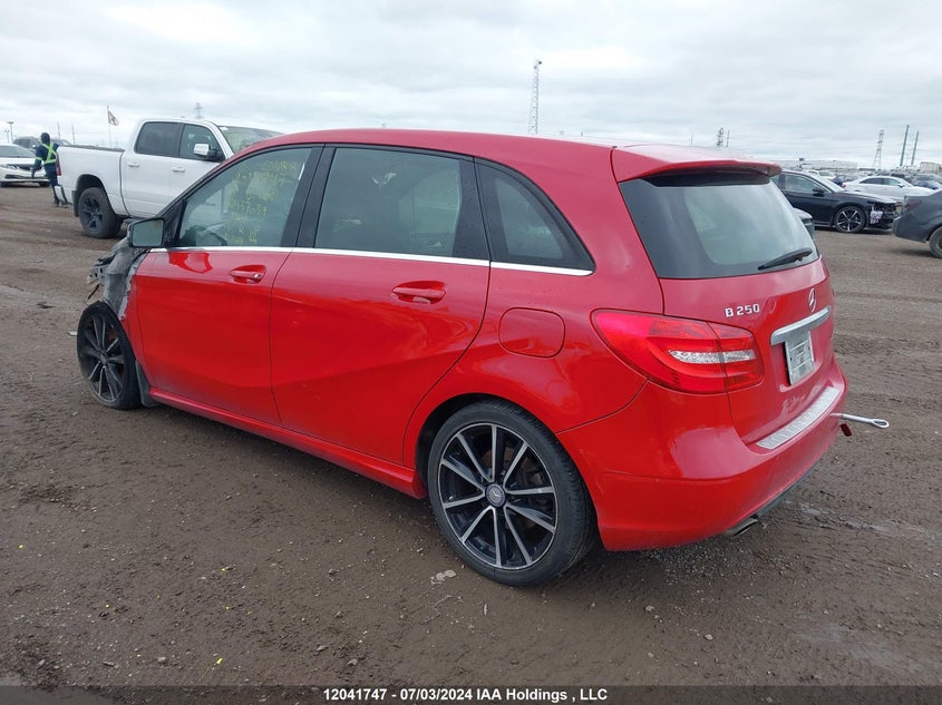 2013 Mercedes-Benz B-Class VIN: WDDMH4EB6DJ137039 Lot: 12041747