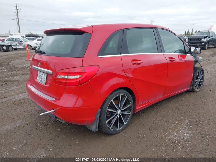 2013 Mercedes-Benz B-Class VIN: WDDMH4EB6DJ137039 Lot: 12041747