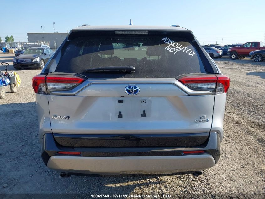 2022 Toyota Rav4 Se VIN: 2T34WRFV1NW144201 Lot: 12041748