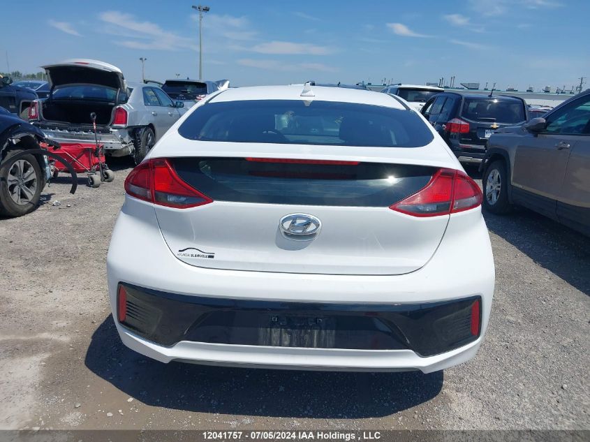 2018 Hyundai Ioniq Hybrid Blue VIN: KMHC75LC2JU094819 Lot: 12041757