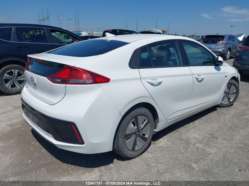 2018 Hyundai Ioniq Hybrid Blue VIN: KMHC75LC2JU094819 Lot: 12041757