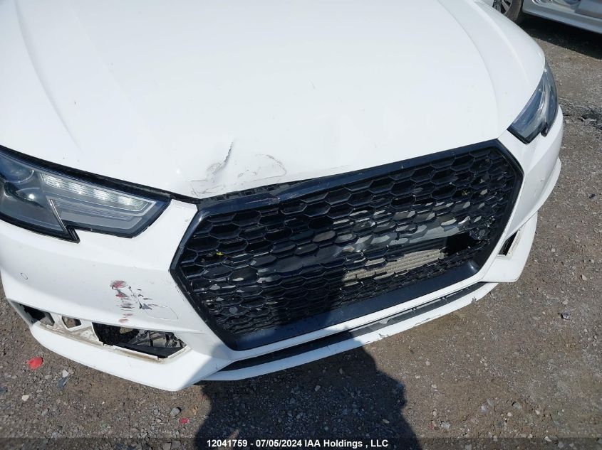 2019 Audi A4 Komfort VIN: WAUANAF4XKA009773 Lot: 12041759