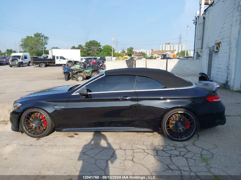 2018 Mercedes-Benz C-Class VIN: WDDWK8HB1JF745112 Lot: 12041760