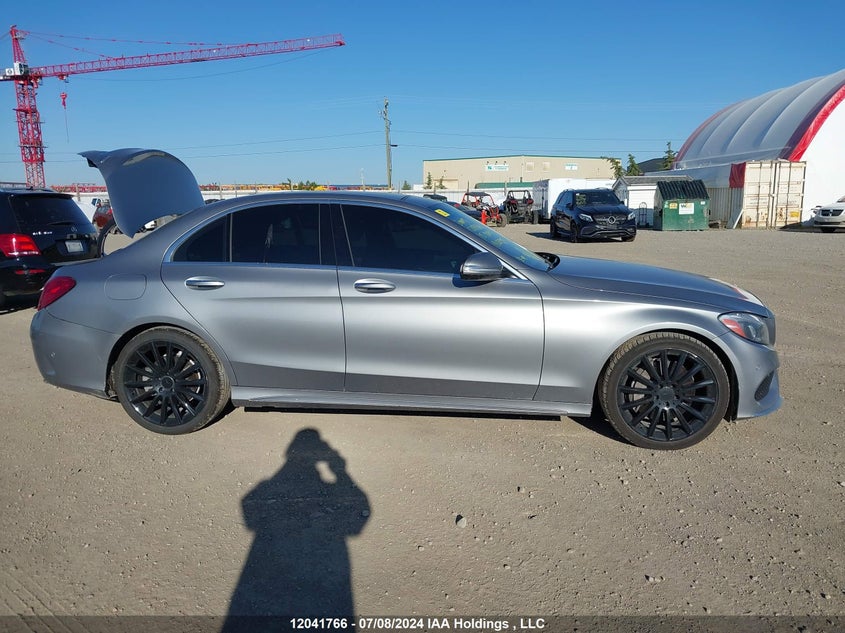 2015 Mercedes-Benz C-Class VIN: 55SWF6GB5FU022958 Lot: 12041766