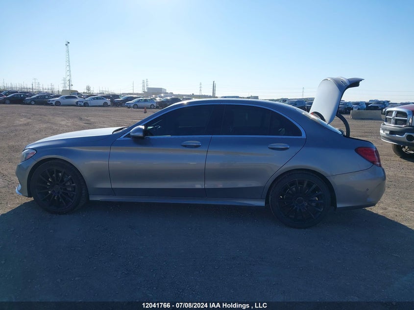 2015 Mercedes-Benz C-Class VIN: 55SWF6GB5FU022958 Lot: 12041766
