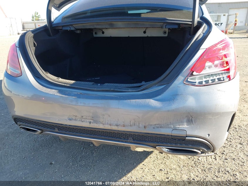 2015 Mercedes-Benz C-Class VIN: 55SWF6GB5FU022958 Lot: 12041766