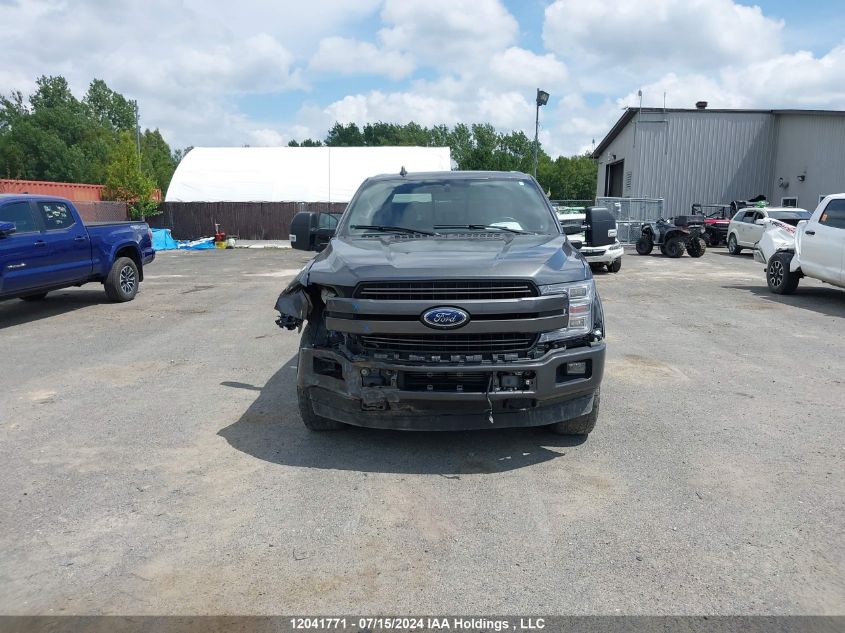 2018 Ford F-150 Lariat VIN: 1FTFW1E14JFE70191 Lot: 12041771