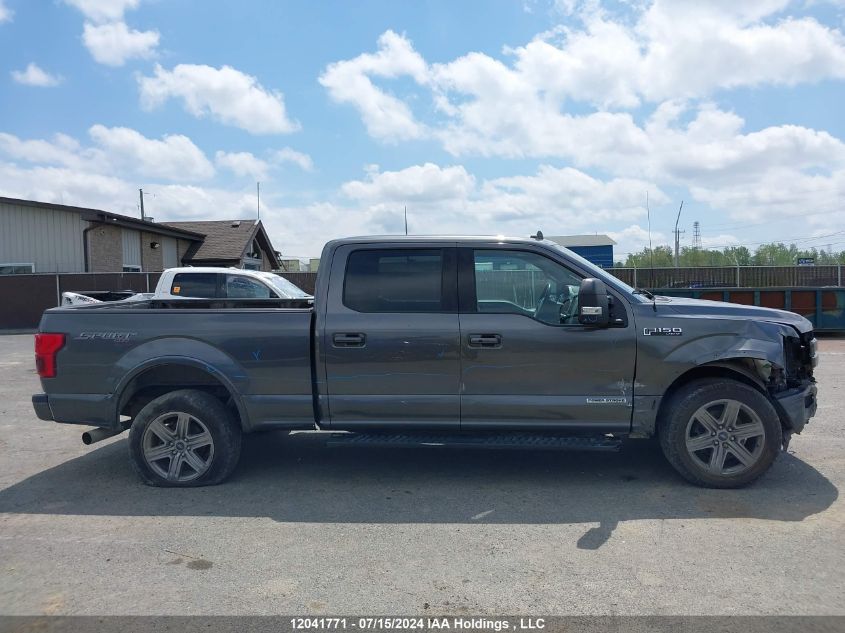 2018 Ford F-150 Lariat VIN: 1FTFW1E14JFE70191 Lot: 12041771