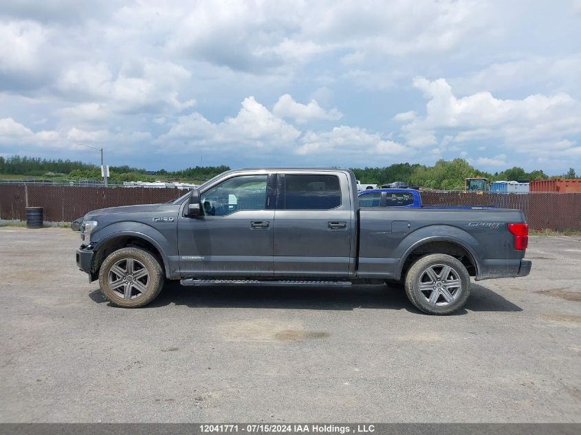 2018 Ford F-150 Lariat VIN: 1FTFW1E14JFE70191 Lot: 12041771
