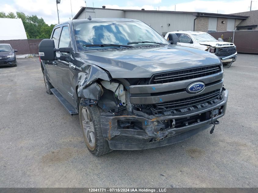 2018 Ford F-150 Lariat VIN: 1FTFW1E14JFE70191 Lot: 12041771