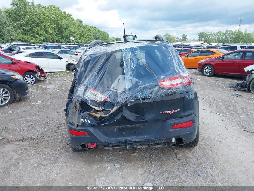 2018 Jeep Cherokee Trailhawk VIN: 1C4PJMBX5JD504843 Lot: 12041772