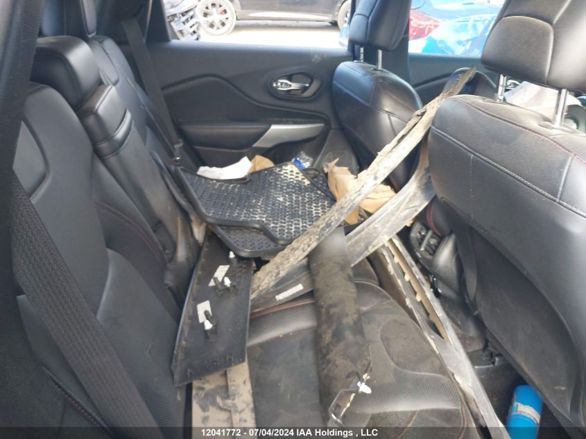 2018 Jeep Cherokee Trailhawk VIN: 1C4PJMBX5JD504843 Lot: 12041772