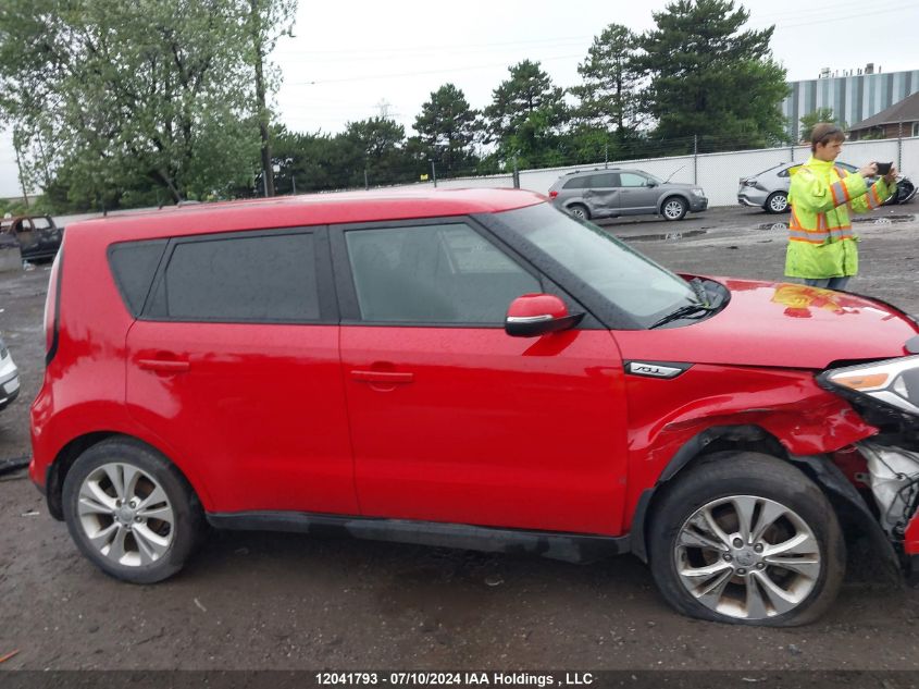 2016 Kia Soul + VIN: KNDJP3A56G7848512 Lot: 12041793