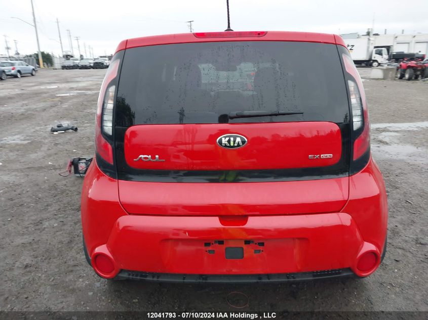 2016 Kia Soul + VIN: KNDJP3A56G7848512 Lot: 12041793