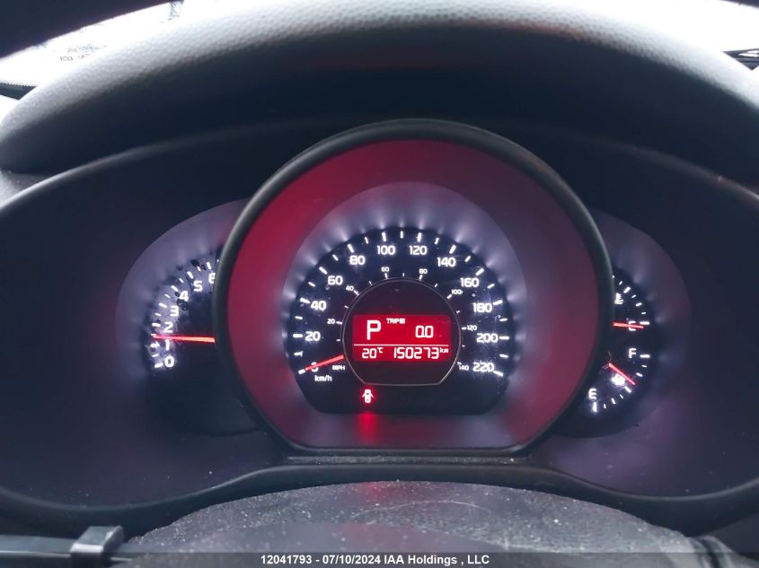 2016 Kia Soul + VIN: KNDJP3A56G7848512 Lot: 12041793