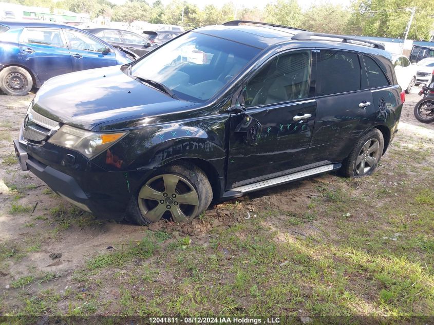 2008 Acura Mdx VIN: 2HNYD28858H000672 Lot: 12041811