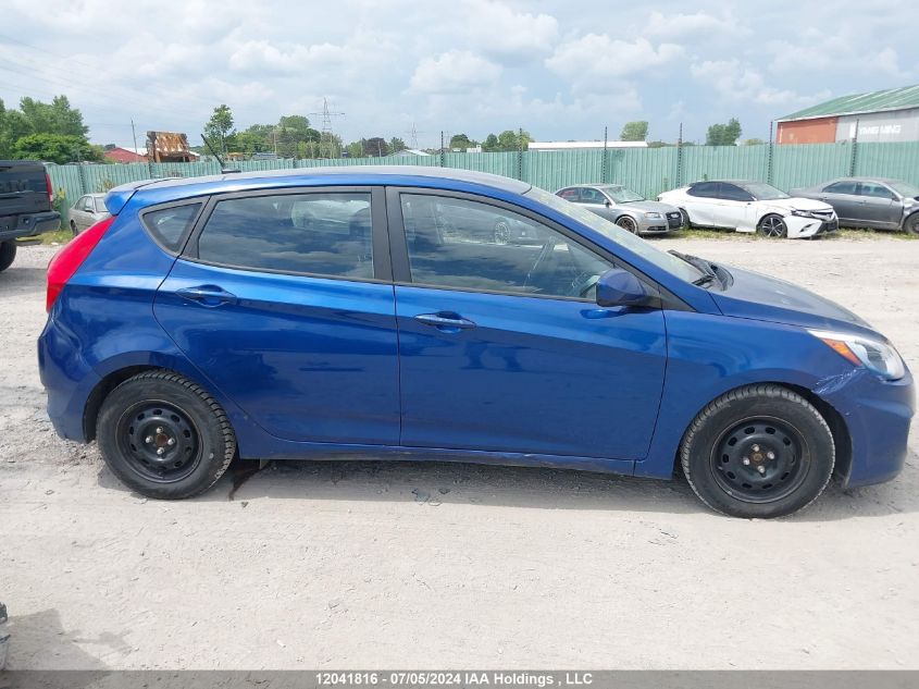 2016 Hyundai Accent Gl VIN: KMHCT5AEXGU237928 Lot: 12041816