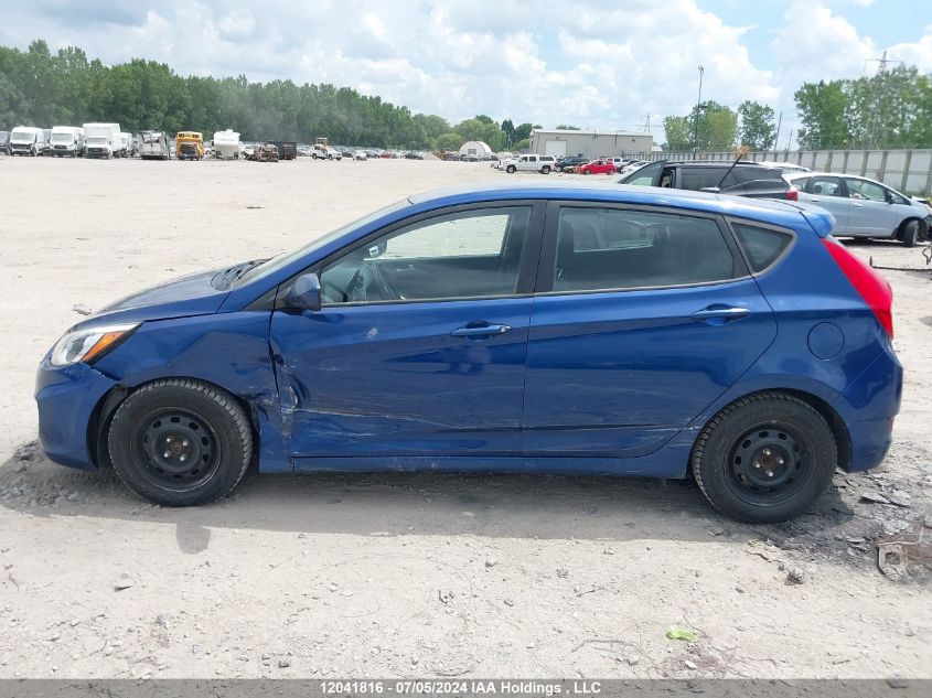 2016 Hyundai Accent Gl VIN: KMHCT5AEXGU237928 Lot: 12041816