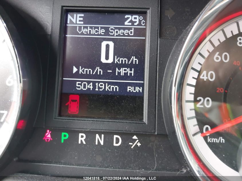 2019 Dodge Grand Caravan VIN: 2C4RDGEG9KR697493 Lot: 12041818