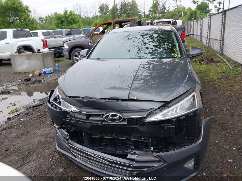 2019 Hyundai Elantra Preferred VIN: KMHD84LF7KU791149 Lot: 12041856