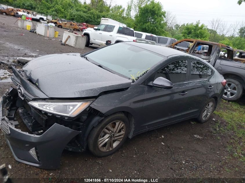 2019 Hyundai Elantra Preferred VIN: KMHD84LF7KU791149 Lot: 12041856