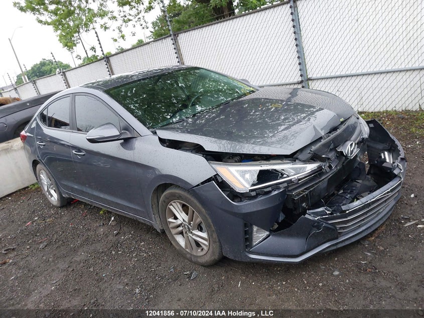 2019 Hyundai Elantra Preferred VIN: KMHD84LF7KU791149 Lot: 12041856