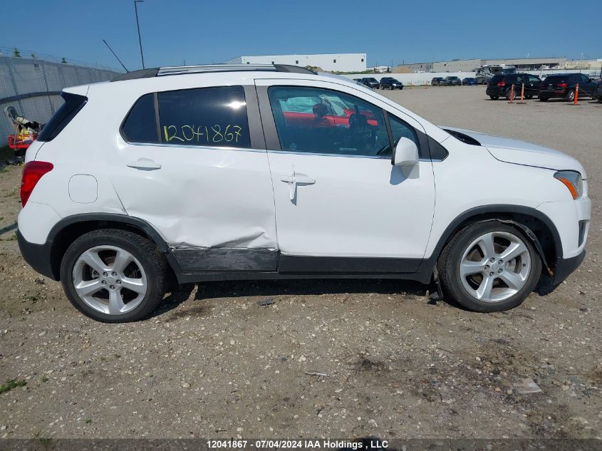 2015 Chevrolet Trax VIN: 3GNCJTSB6FL178539 Lot: 12041867