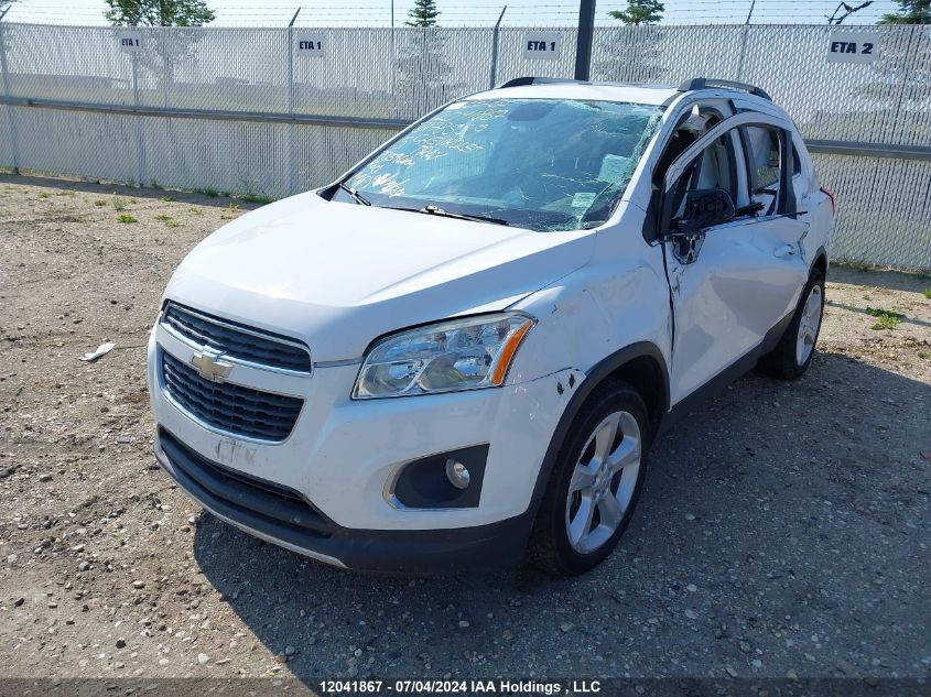 2015 Chevrolet Trax VIN: 3GNCJTSB6FL178539 Lot: 12041867