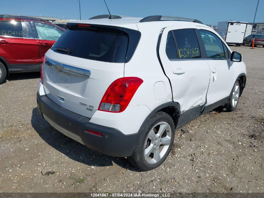 2015 Chevrolet Trax VIN: 3GNCJTSB6FL178539 Lot: 12041867