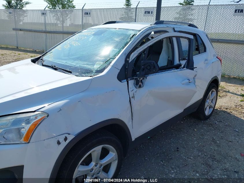 2015 Chevrolet Trax VIN: 3GNCJTSB6FL178539 Lot: 12041867