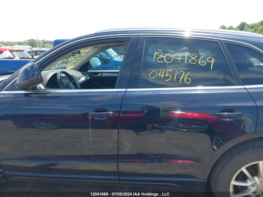 2011 Audi Q5 VIN: WA1VFCFP5BA045176 Lot: 12041869