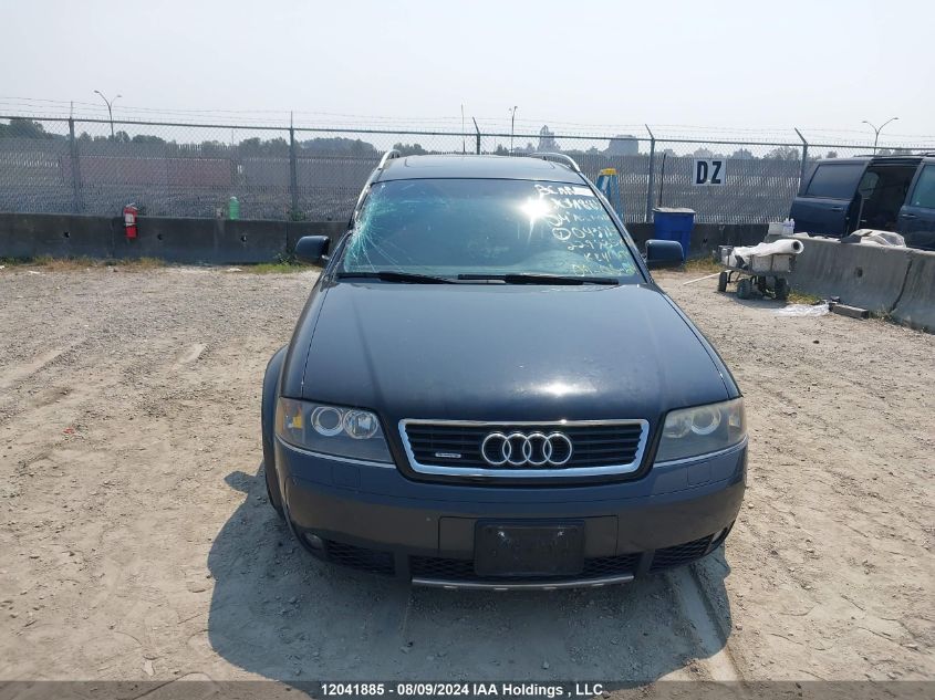 2004 Audi Allroad VIN: WA1YD54B14N043927 Lot: 12041885