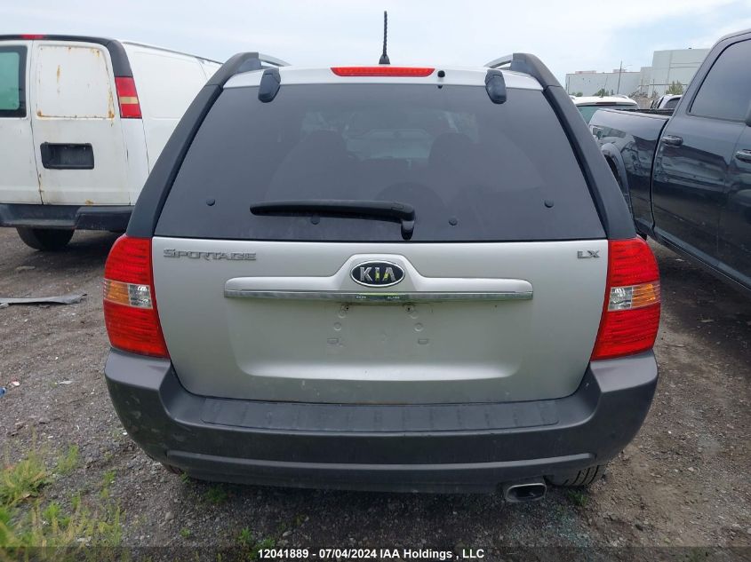 2008 Kia Sportage VIN: KNDJF722487524183 Lot: 12041889