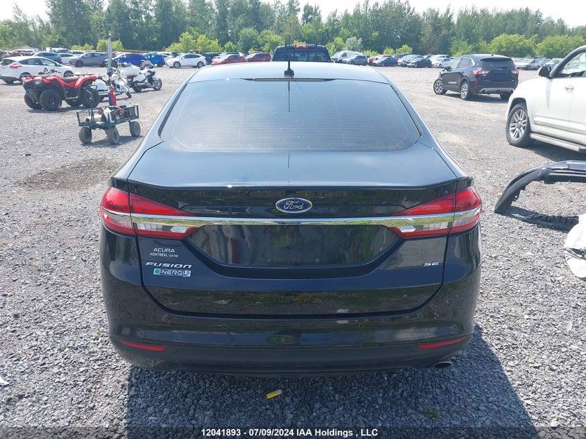 2017 Ford Fusion Energi Se Luxury VIN: 3FA6P0PU6HR376394 Lot: 12041893