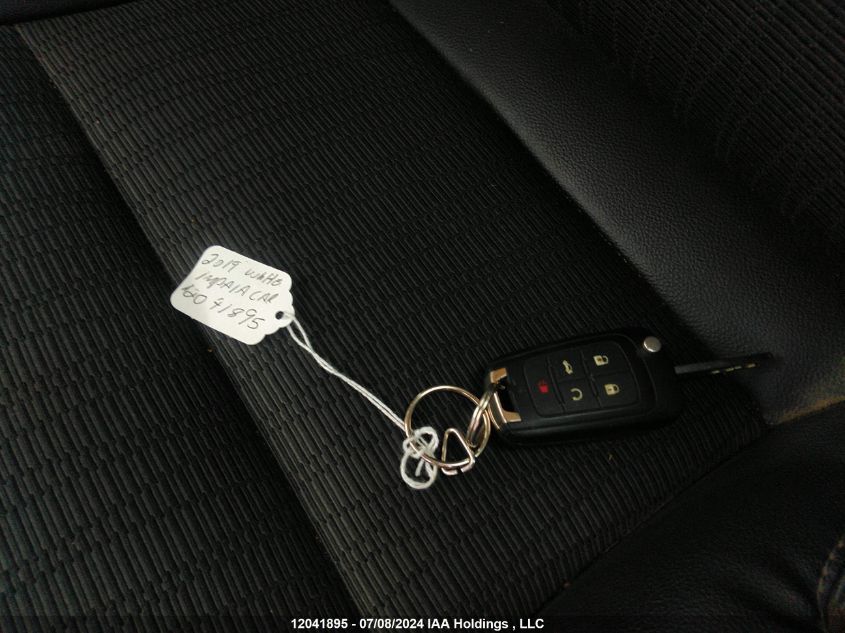 2019 Chevrolet Impala VIN: 1G11Z5S33KU117087 Lot: 12041895