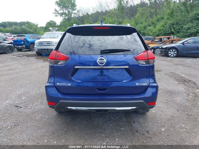 2017 Nissan Rogue Sv/Sl VIN: 5N1AT2MVXHC861320 Lot: 12041901